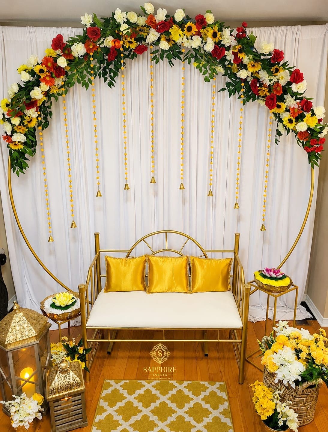 Engagements decor by Sapphire Decor